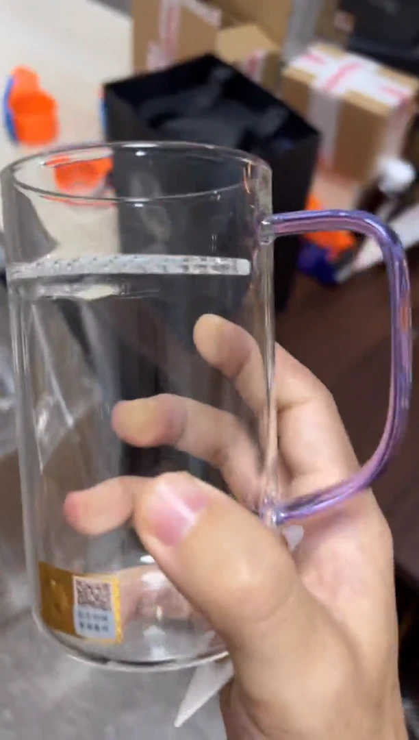 【闪购商品】禾器激光清简杯紫色带滤网-样品无盒子