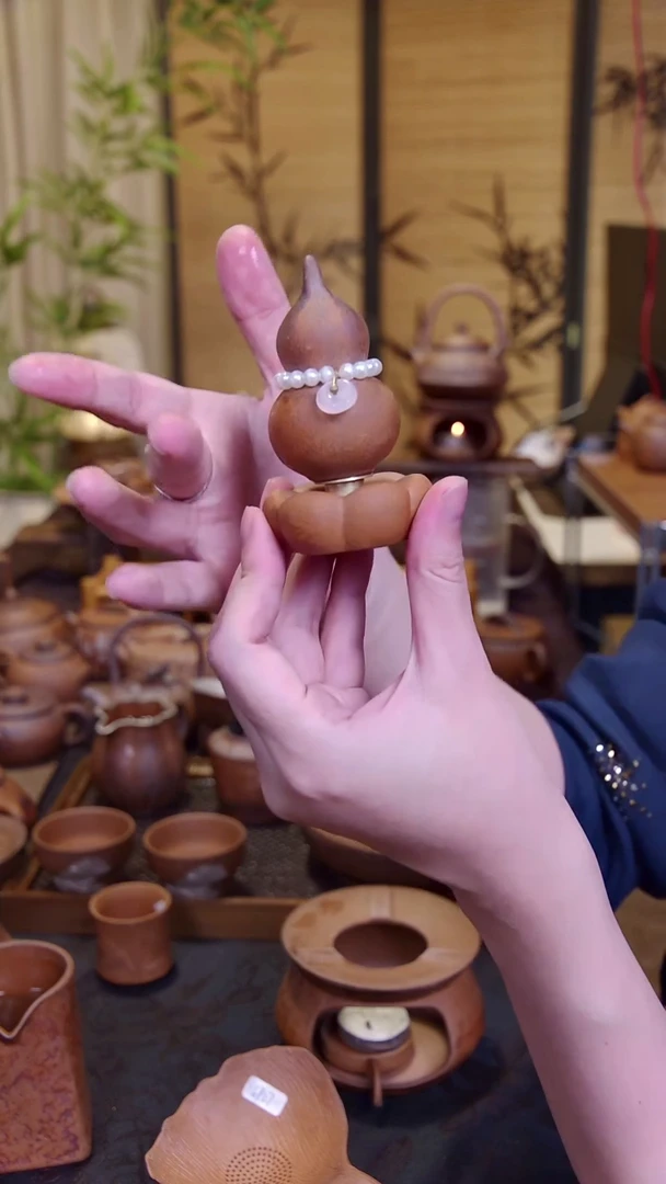 【正版川冶】转转小葫芦.6745.摆件