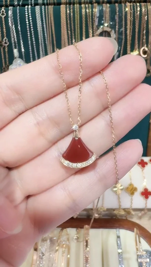 套链18K金镶嵌钻石套链