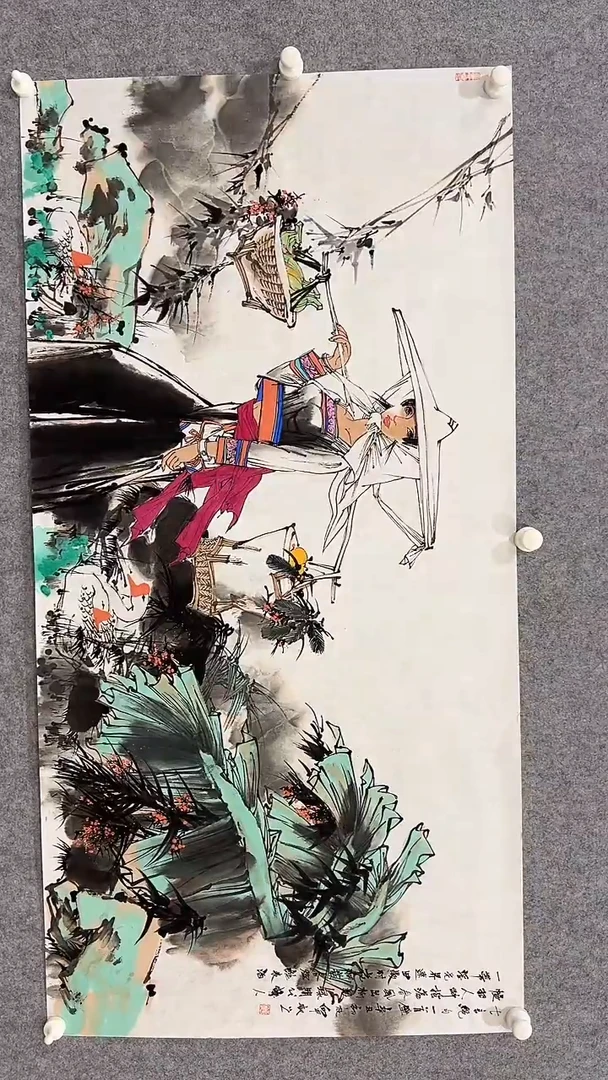 国画刘向平-8平尺-国画作品