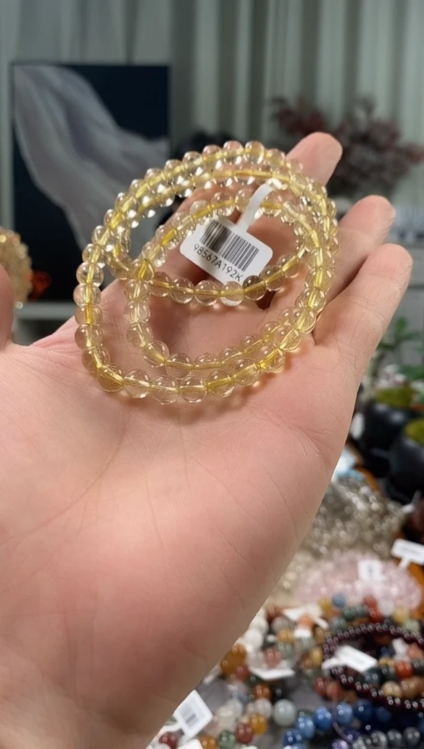 未镶嵌手链水晶福*金发晶