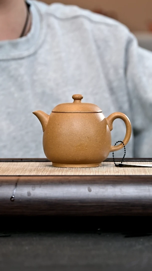 【闪购商品】紫砂茶壶DF7516 高文旦 黄金段