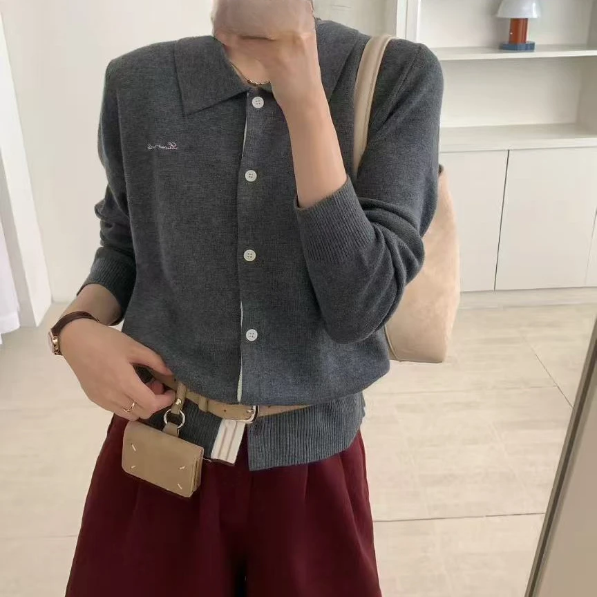 小潘-韩系針织衫（050-100）10/10 秋冬毛衣开衫女装气质