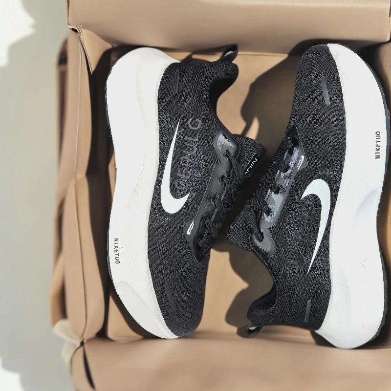 【现在付款明天发货】减震透气跑步鞋秋季超轻跑鞋缓震男鞋轻便休闲