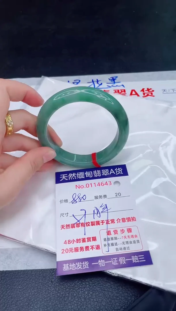 未镶嵌手镯翡翠880.00