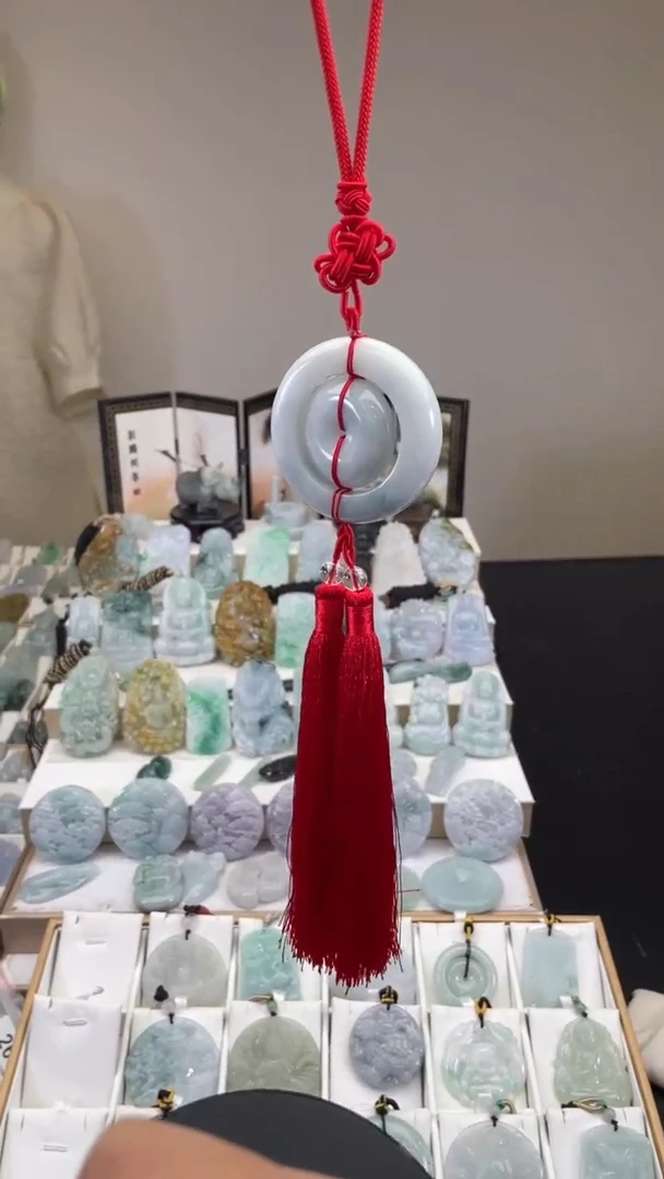 颈饰未镶嵌翡翠天然缅甸翡翠A货504