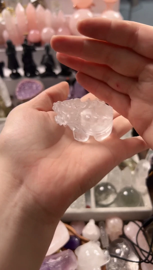 未镶嵌珠宝半成品水晶M313 微瑕