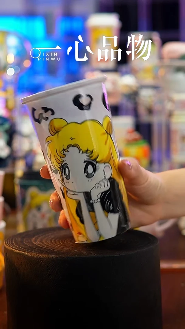 杯子瓷S120景德镇手工手绘杯子摆件