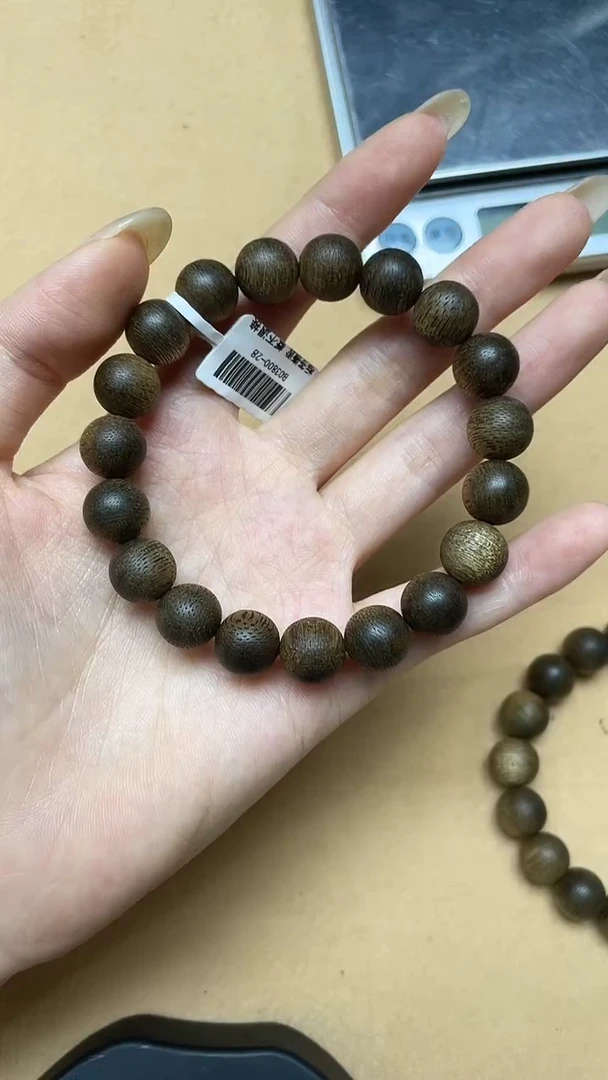 手串沉香文莱1.1圆珠单圈多样性发其一