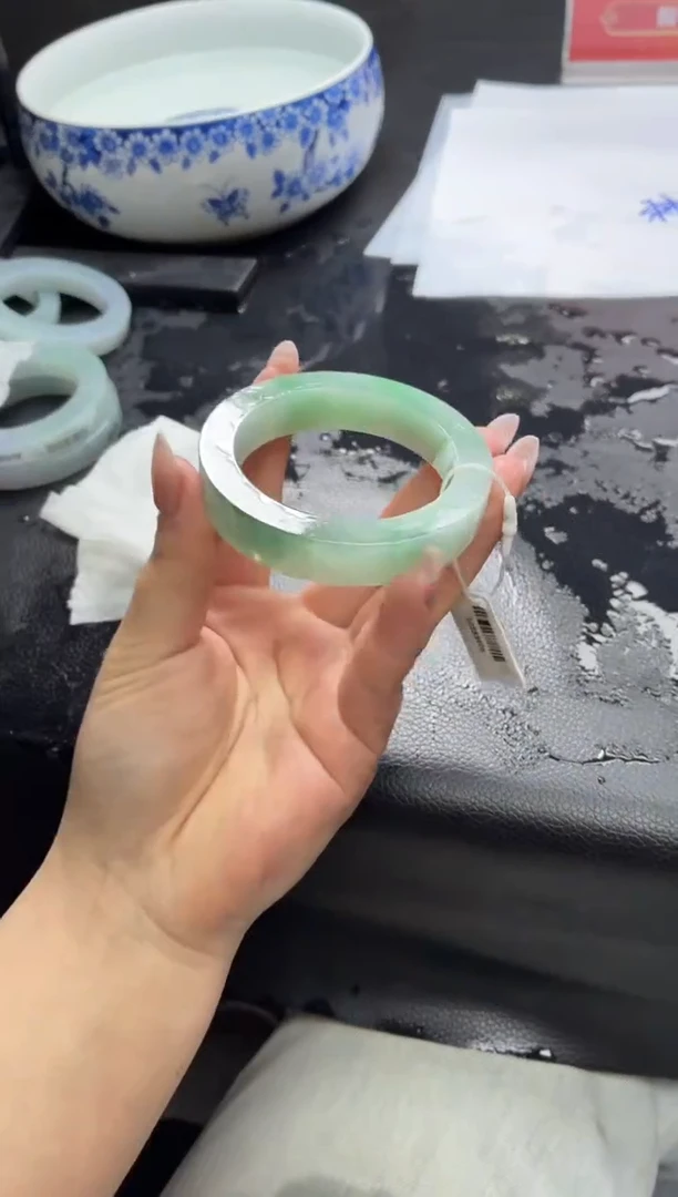 未镶嵌手镯定制翡翠酱*ddj