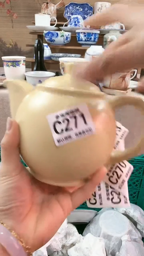 【闪购商品】瓷片多宝阁瓷器满18米包邮 C271