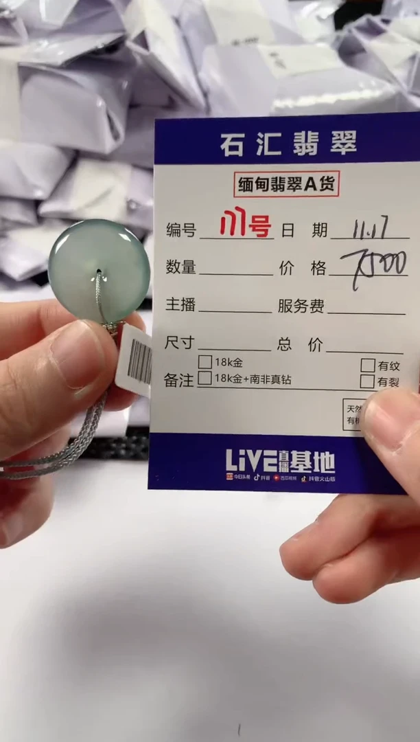 颈饰未镶嵌翡翠1