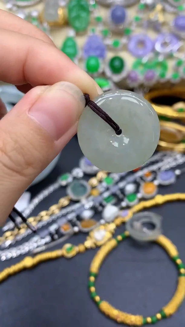 颈饰未镶嵌翡翠121-中国好珍宝