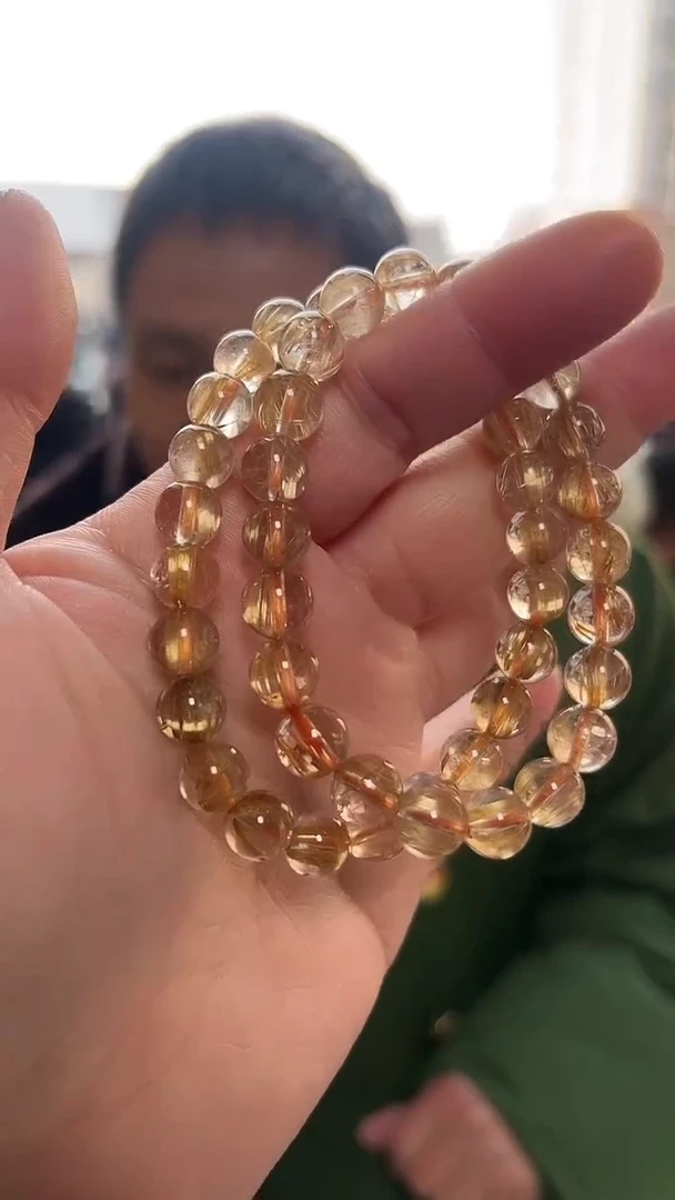 【闪购商品】发晶手链未镶嵌天然钛晶手串多样性发一8mm