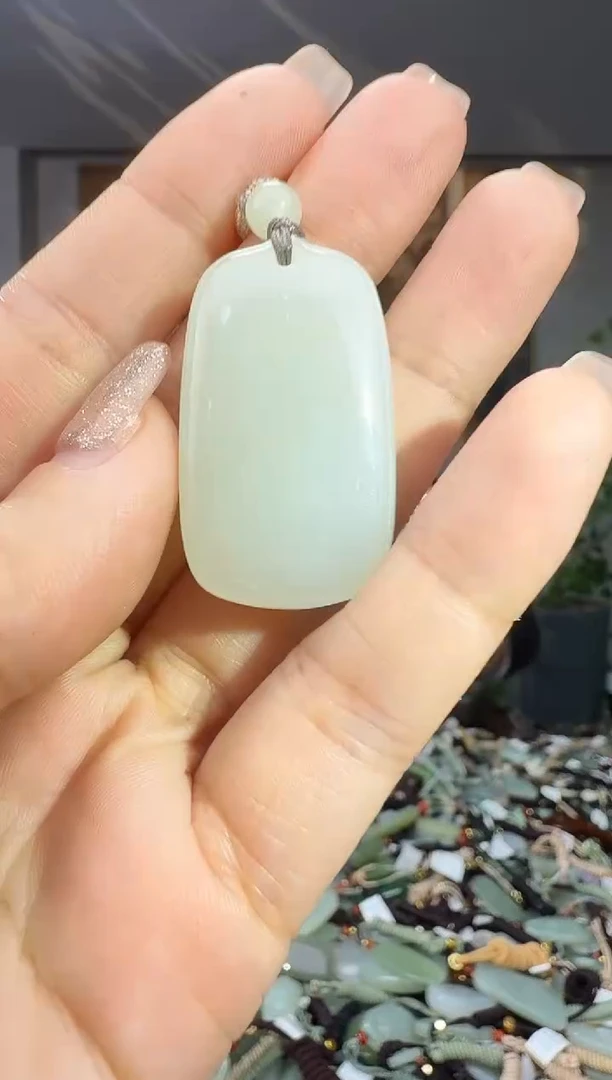 颈饰未镶嵌和田玉拍一发一多样性发货