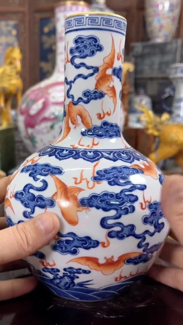 摆件现代陶瓷摆O