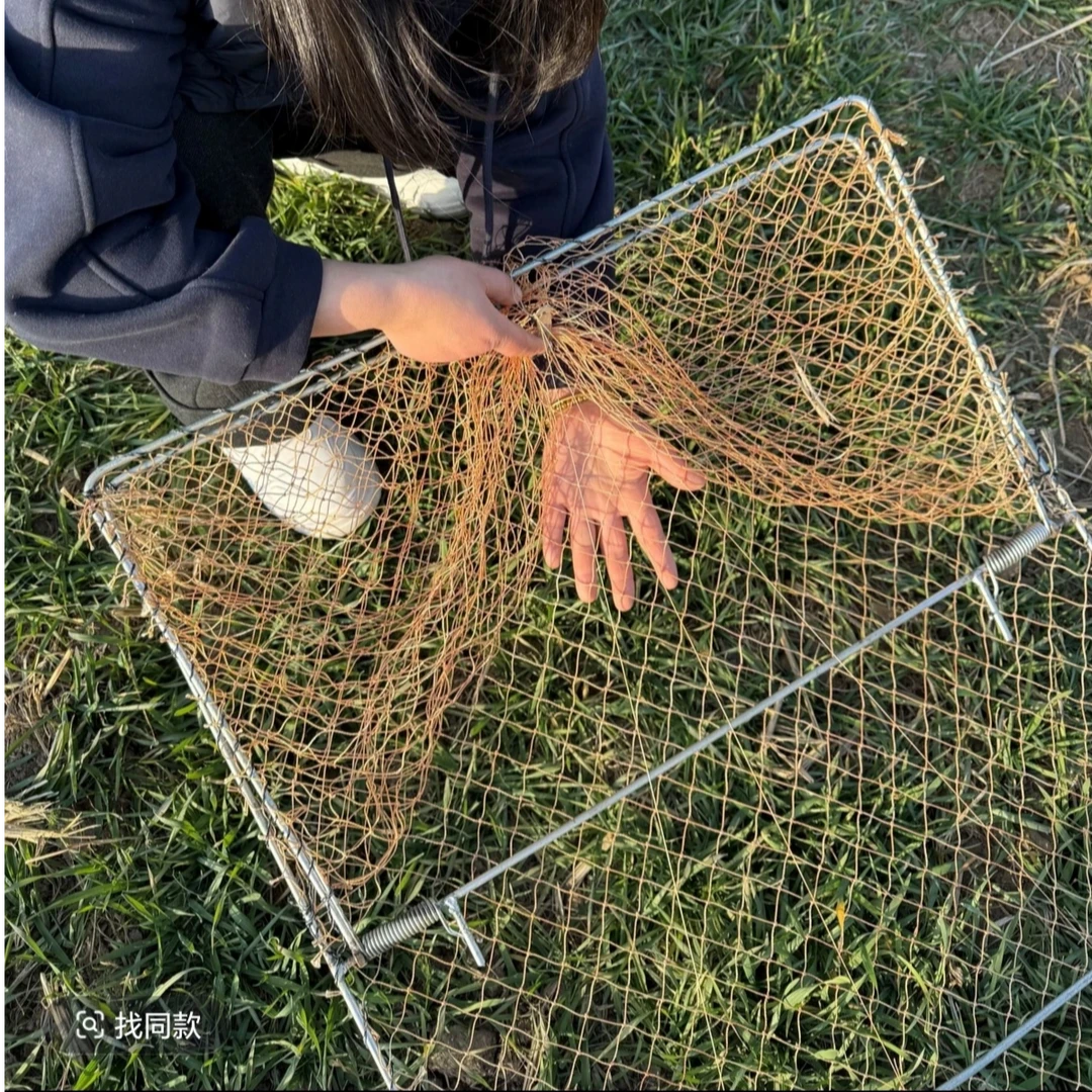 【视频同款】家用养殖网家禽鸡鸭鹅自动收鸡鸽笼户外围栏网框架一体