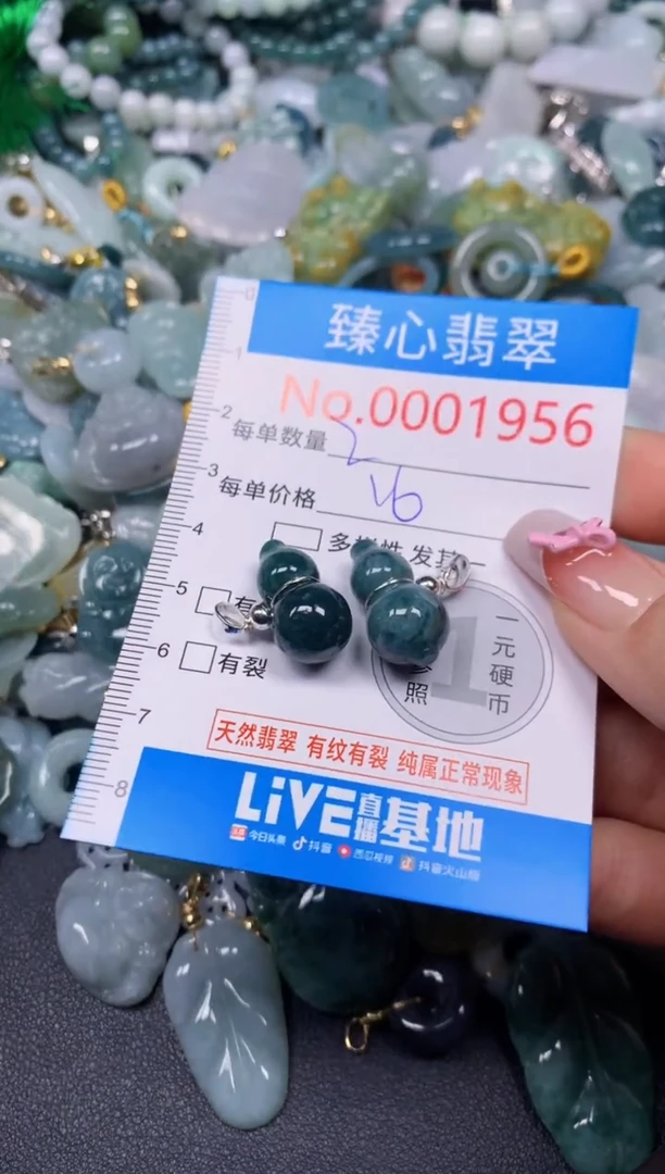 【闪购商品】翡翠颈饰未镶嵌含绳0001956