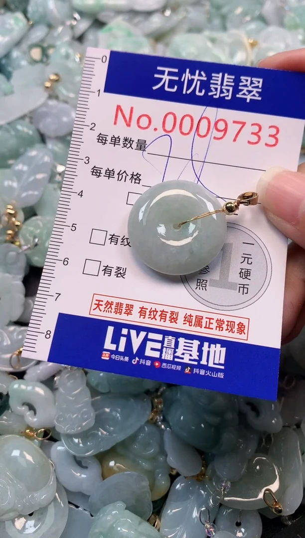 颈饰未镶嵌翡翠9733