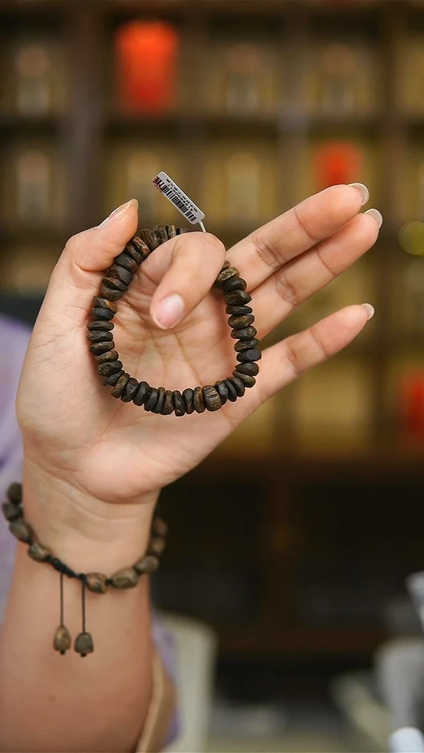 沉香手串莺歌绿棋楠随型多样性发一