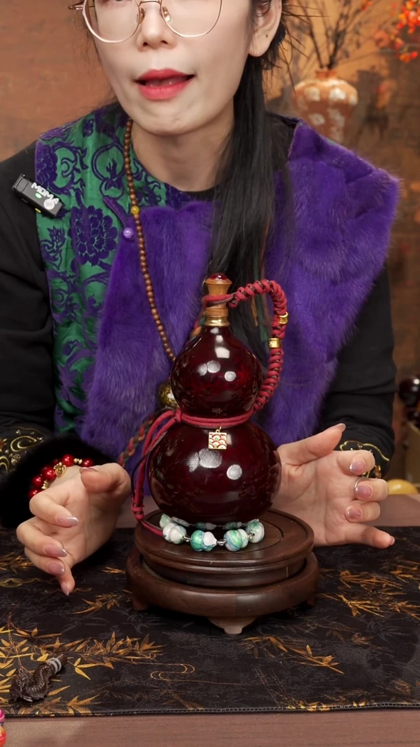 220--高端工艺大漆酒葫芦--368