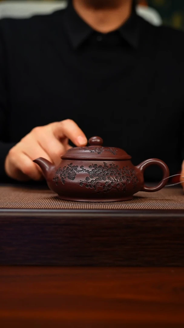 茶壶紫砂原矿紫砂手工茶壶