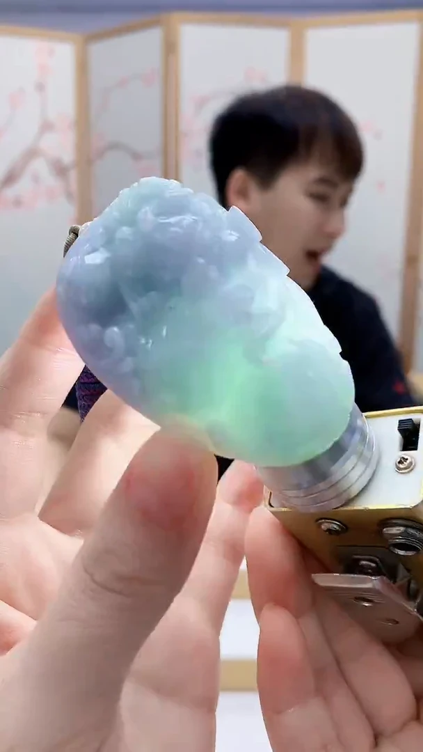 未镶嵌定制翡翠4868ry-毛货挂件89