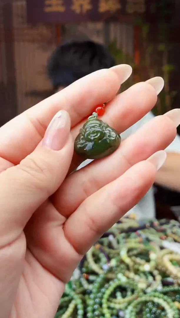 颈饰未镶嵌和田玉多样性发货拍一发一