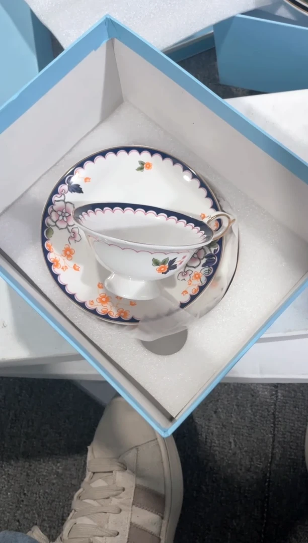 瓷片咖啡杯礼盒清仓！！！