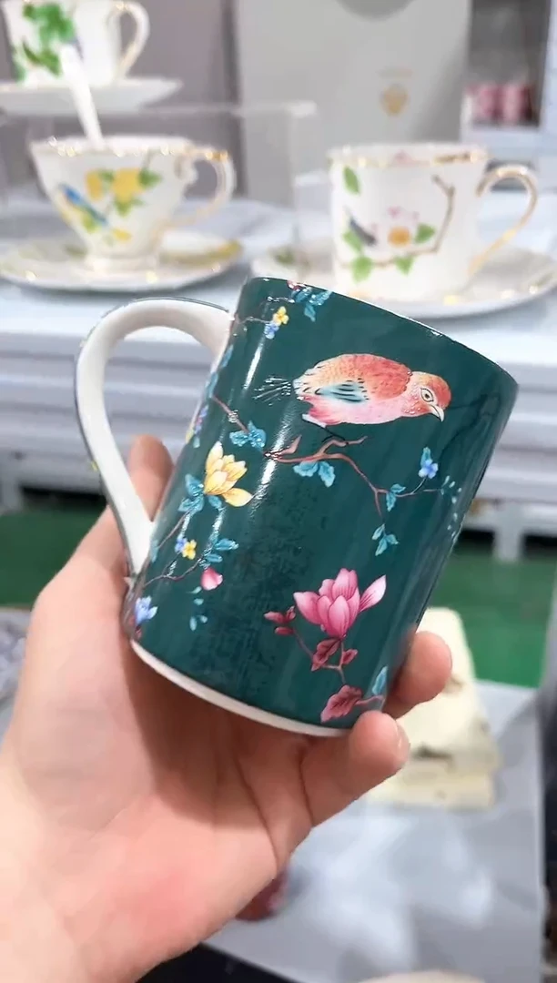 杯子骨瓷（简装）那可不一个