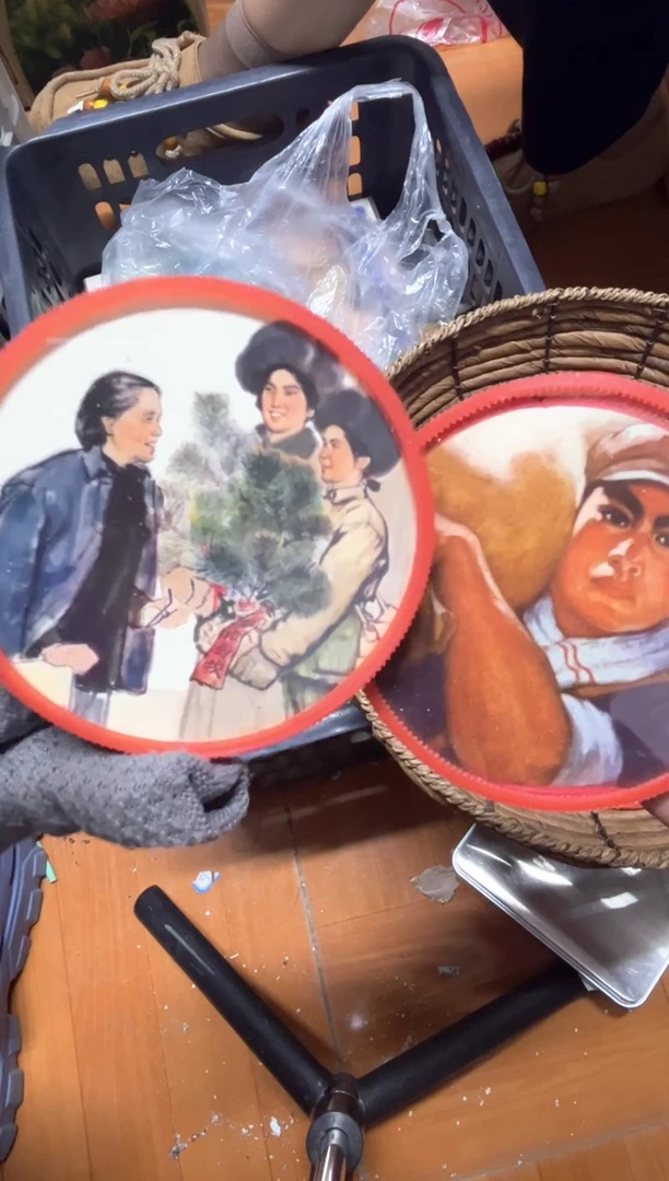 手工艺品琉璃中**刀摆件