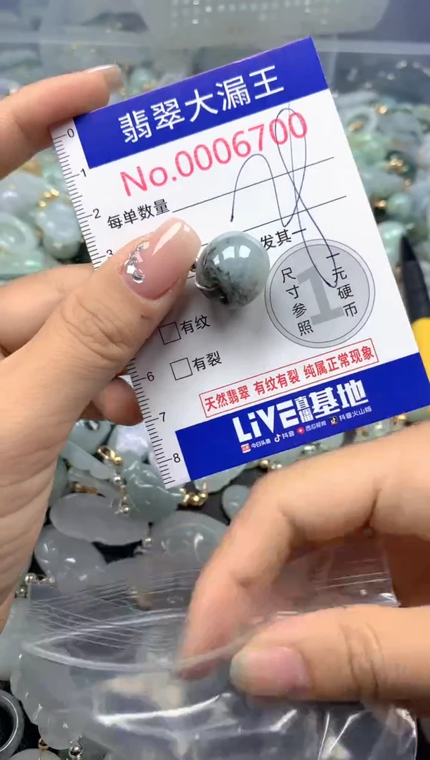 颈饰未镶嵌翡翠6700