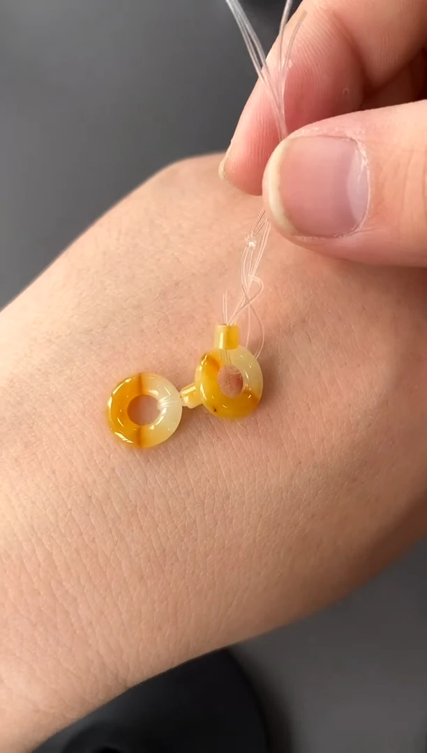 【闪购商品】定制翡翠18K金镶嵌一对