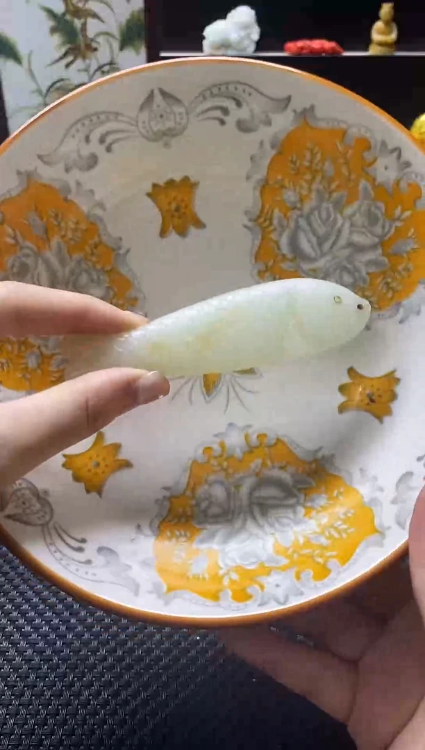 瓷片瓷片 瓷器 摆件 1个