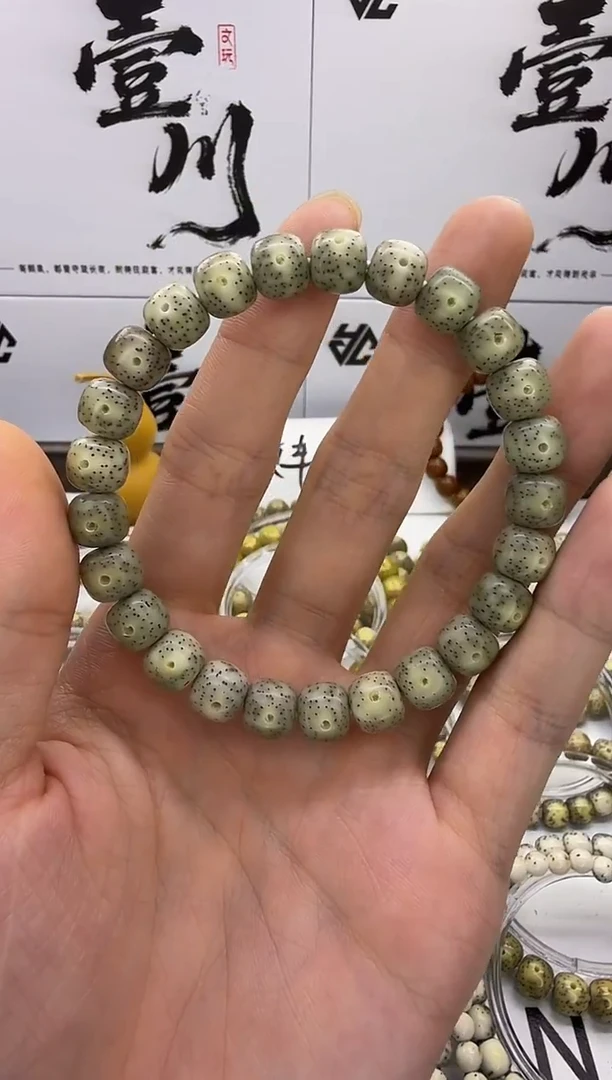 手串星月菩提9/8 冰糖 牛毛针尖星 小细星 同枝果 XX3