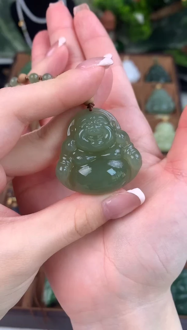 颈饰未镶嵌和田玉吊坠35mm