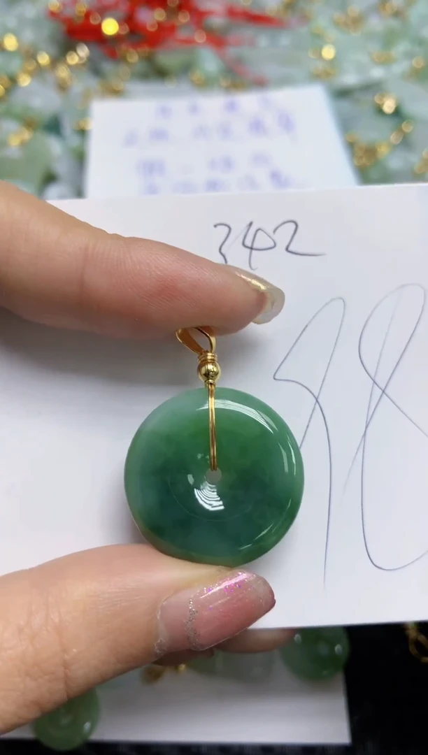 【闪购商品】翡翠颈饰合金  天然A货翡翠