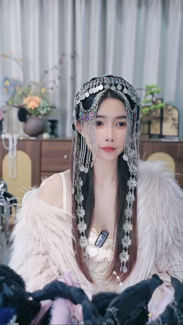 合金布艺轻奢高定发箍 A038