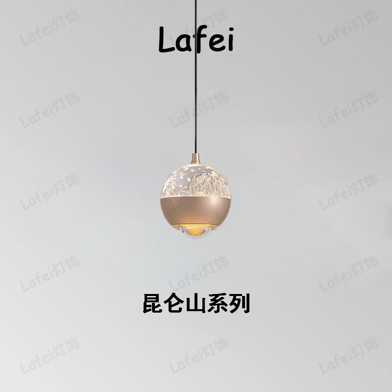 【昆仑山系列】水晶餐厅床头过道吧台前台吊灯楼梯别墅复式楼长吊灯