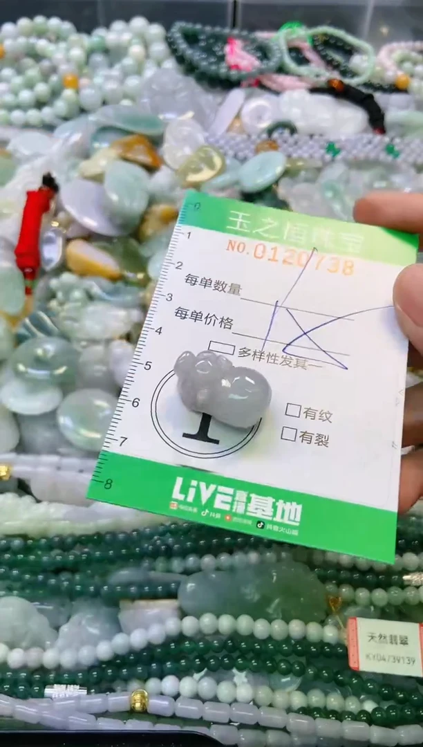 翡翠未镶嵌颈饰闪购0120738