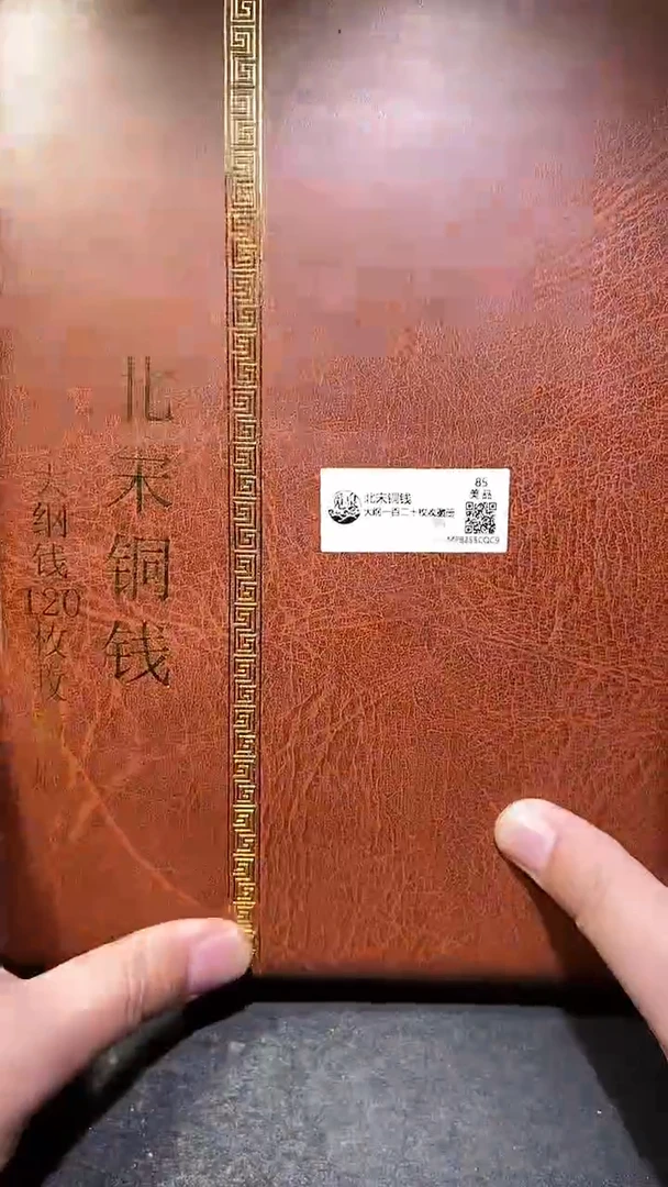 铜历代 北宋钱币册120枚