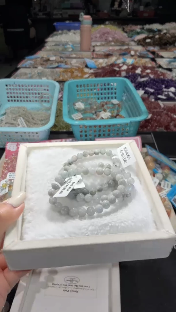 未镶嵌手链水晶167号 3条多样性发一Q  7+