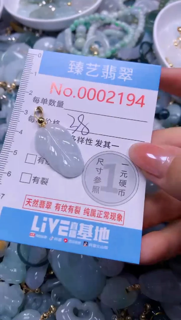 颈饰未镶嵌翡翠2194