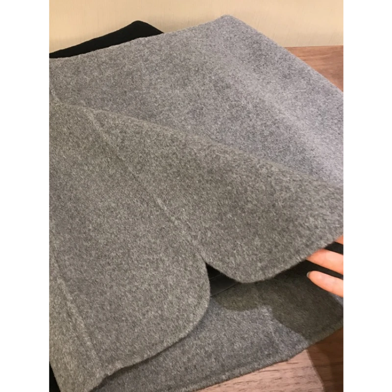 气质好的想转圈圈！！设计感慵懒高腰开叉包臀半身裙女春季短裙子