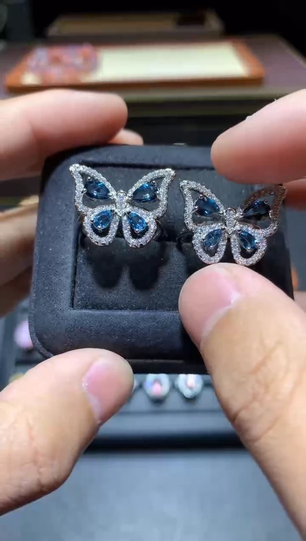 【闪购商品】托帕石戒指未镶嵌P52【多样性发其一】