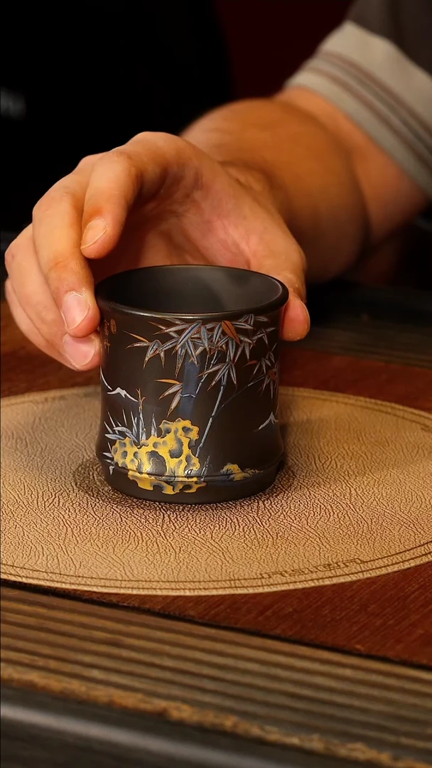 宜兴紫砂主人杯1