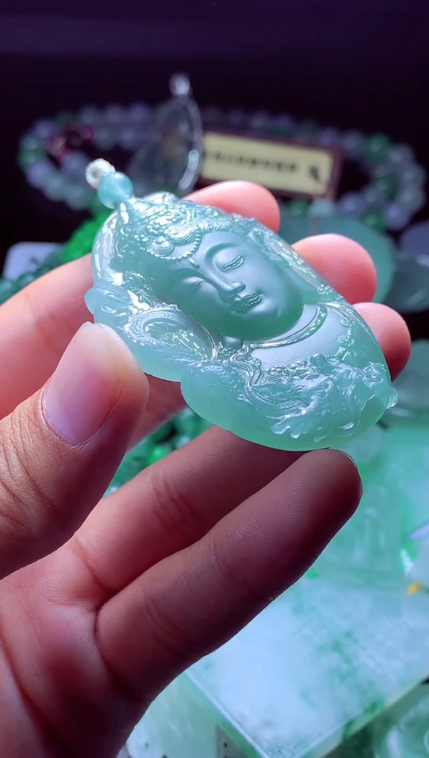 未镶嵌定制翡翠成*#翡翠毛货定制