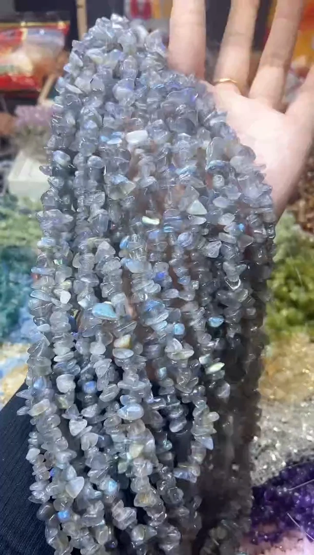 【闪购商品】水晶珠宝半成品未镶嵌灰月光