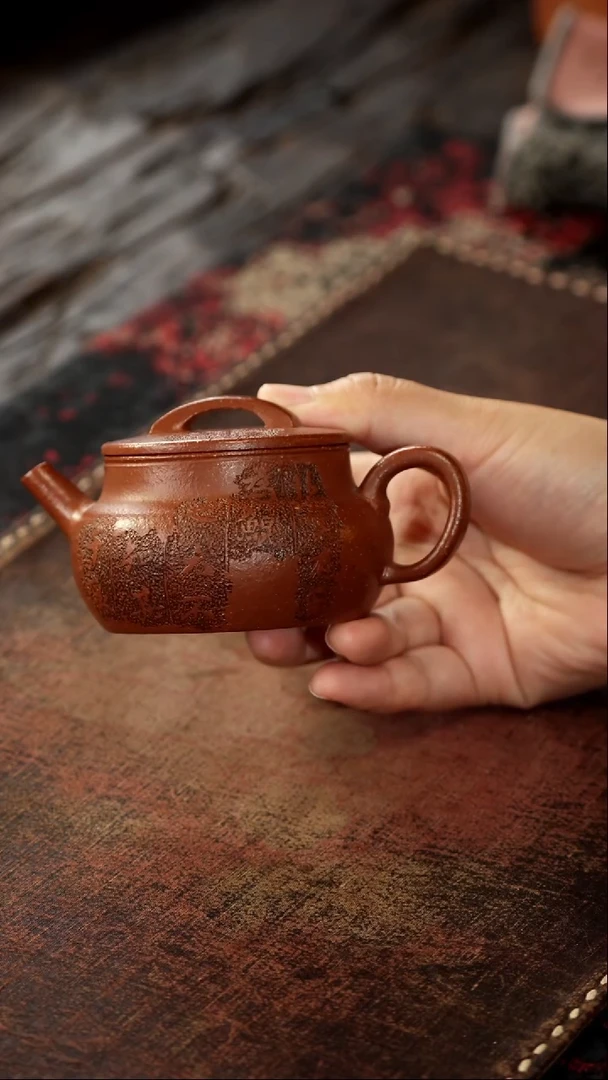 茶杯紫砂非遗茶器-北溟鱼紫砂壶