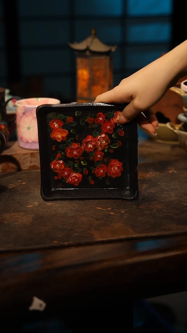 陶瓷景德镇高温釉下彩手工手绘款式